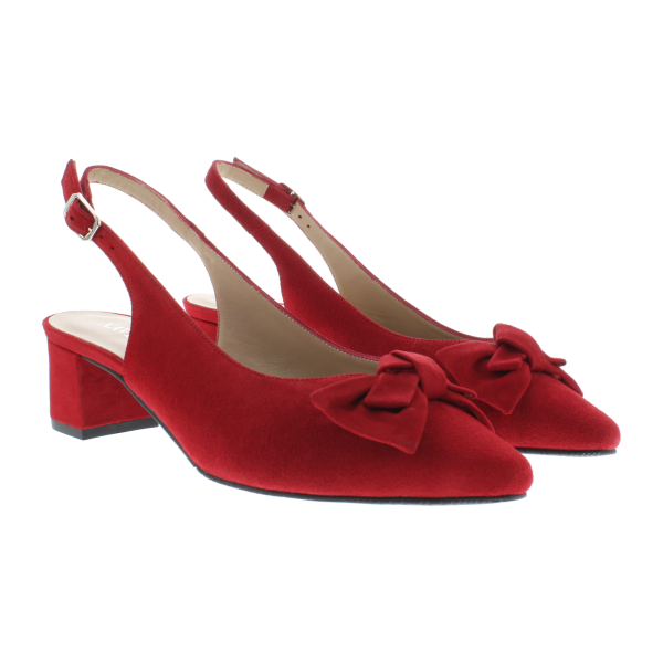 ISAR - feminine Slingpumps mit Schleife