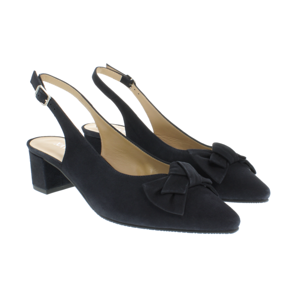 ISAR - feminine Slingpumps mit Schleife